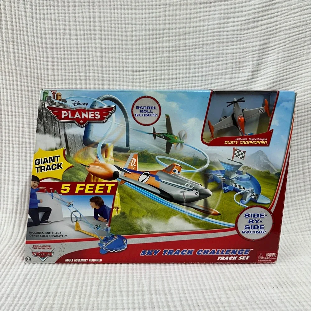 NEW SEALED Disney Planes Cars Sky Track Challenge Track set race planes